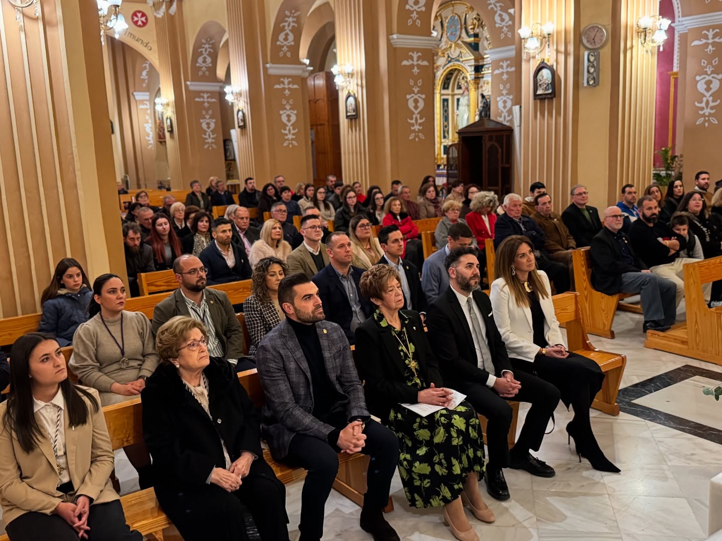Foto acto nombramiento Nazareno de la Semana Santa de Archena 2025