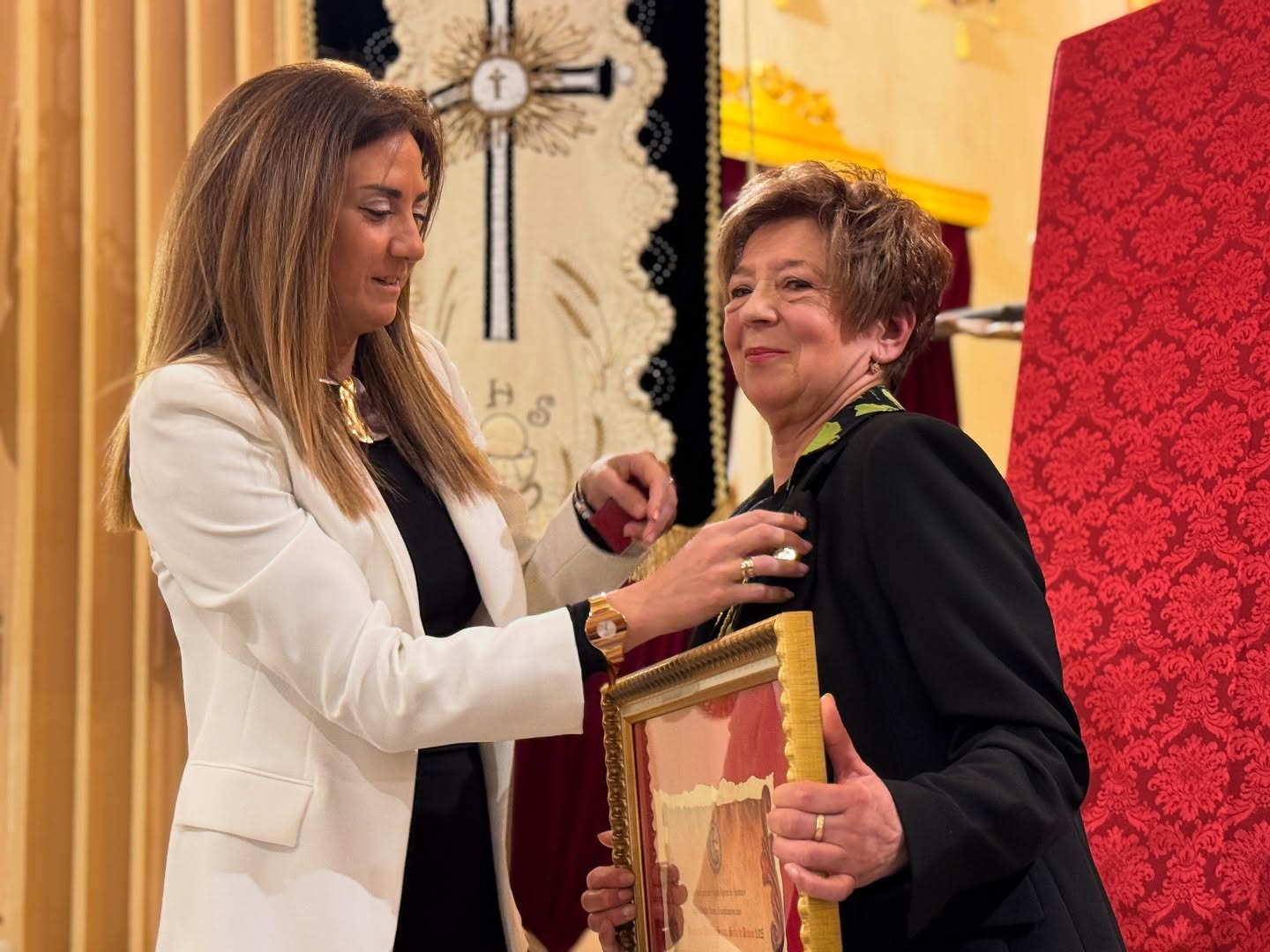 Foto acto nombramiento Nazareno de la Semana Santa de Archena 2025