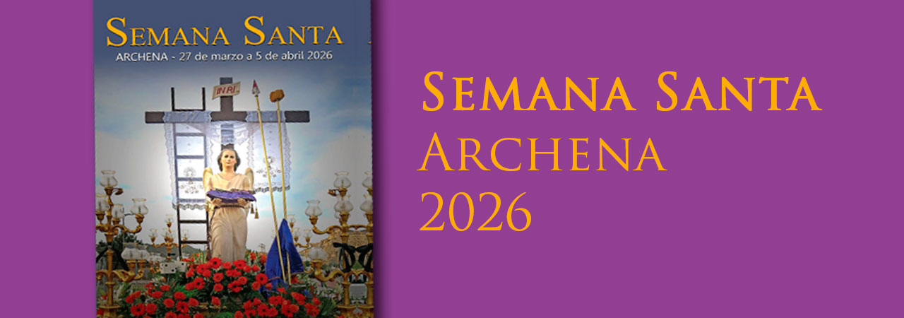 Portada del libro de la Semana Santa de Archena 2026
