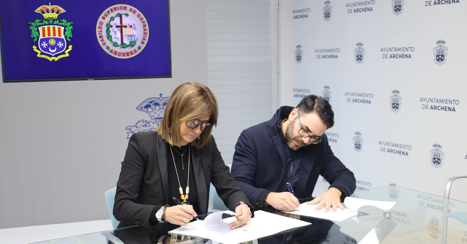 Reunión entre el Cabildo y la Alcaldesa de Archena