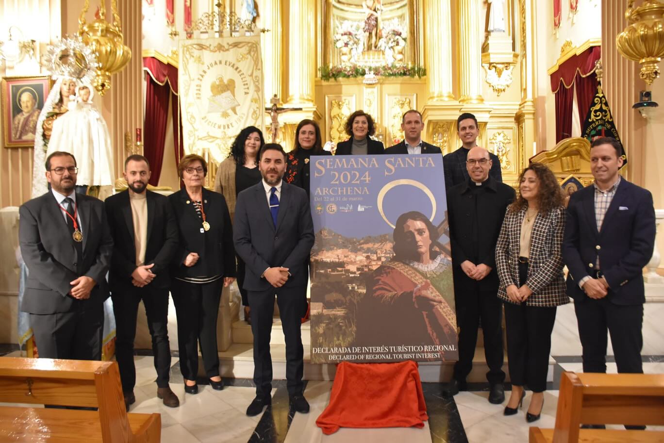 Presentación del cartel de la Semana Santa de Archena y de la Nazareno del Año 2024