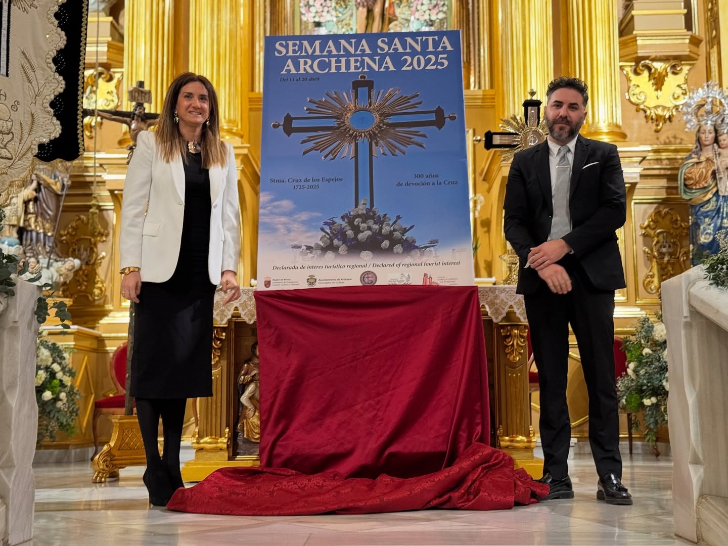 Foto acto nombramiento Nazareno de la Semana Santa de Archena 2025